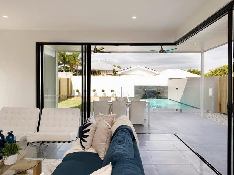 custom home indoor outdoor living Taringa Brisbane